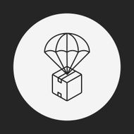 logistics freight line icon N70