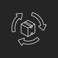 logistics freight line icon N73