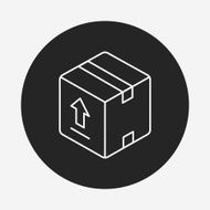 logistics freight line icon N76
