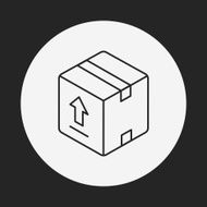 logistics freight line icon N78