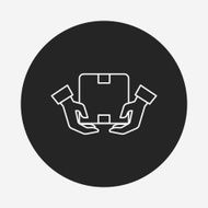 logistics freight line icon N80