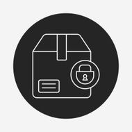logistics freight line icon N91