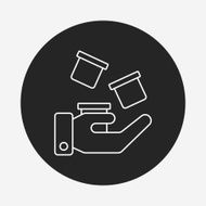 logistics freight line icon N95