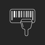 Barcode Label line icon N5