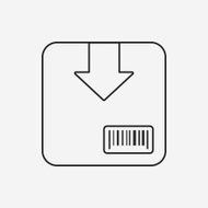logistics freight line icon N106