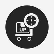 logistics freight weight icon N4
