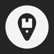 logistics freight map icon N11