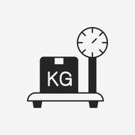 logistics freight weight icon N11