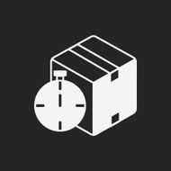 logistics freight icon N77