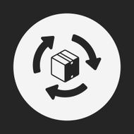 logistics freight icon N82