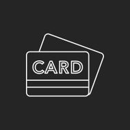 credit card line icon N10