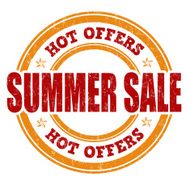 Summer sale stamp N12