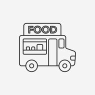 vendor carts line icon N4