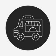 vendor carts line icon N5