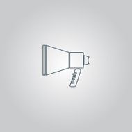 business and finance icon mouthpiece