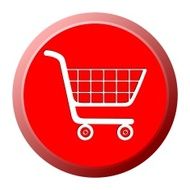 Shopping cart Button - illustration