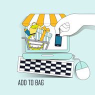 online shopping concept N20