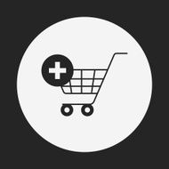 web shopping cart icon N12