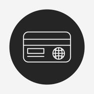 credit card line icon N16