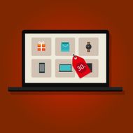 online sale discount internet marketing commerce