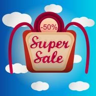 Super sale lable