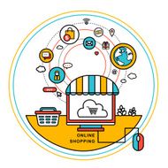 online shopping concept N22