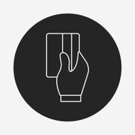 credit card line icon N23