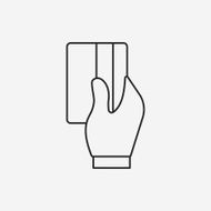 credit card line icon N26