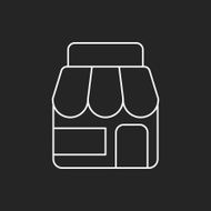 shop store line icon N4
