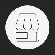 shop store line icon N5
