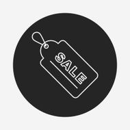 sale discount line icon N25
