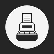 Cash register icon N10