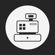 Cash register icon N14
