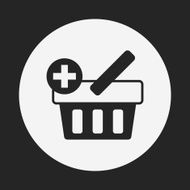 shopping basket icon N45