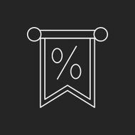 sale discount line icon N30