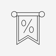 sale discount line icon N32