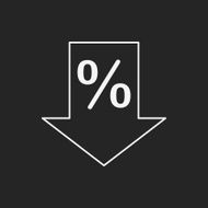 sale discount line icon N38