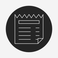 shopping list line icon N9