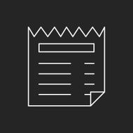shopping list line icon N10