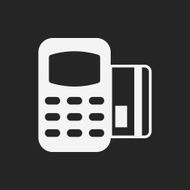 Credit card machine icon N6