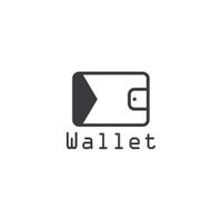 electronic wallet flat design vector template N2