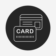 credit card line icon N31