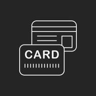 credit card line icon N32