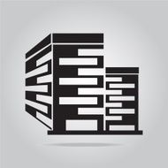 Building icon illustration
