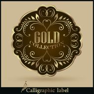 Vector set of Labels Guaranteed Premium Quality Rate N9