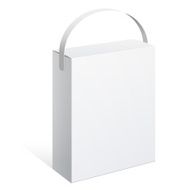 Package Cardboard Box with a handle N3