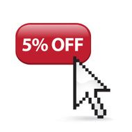 Five Percent Off Click