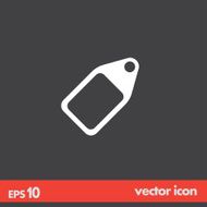 tag vector icon