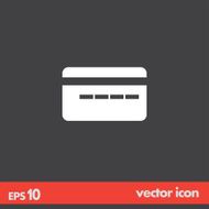 credit card vector icon