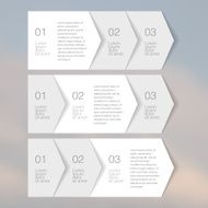 Web Elements Tab Paper vector
